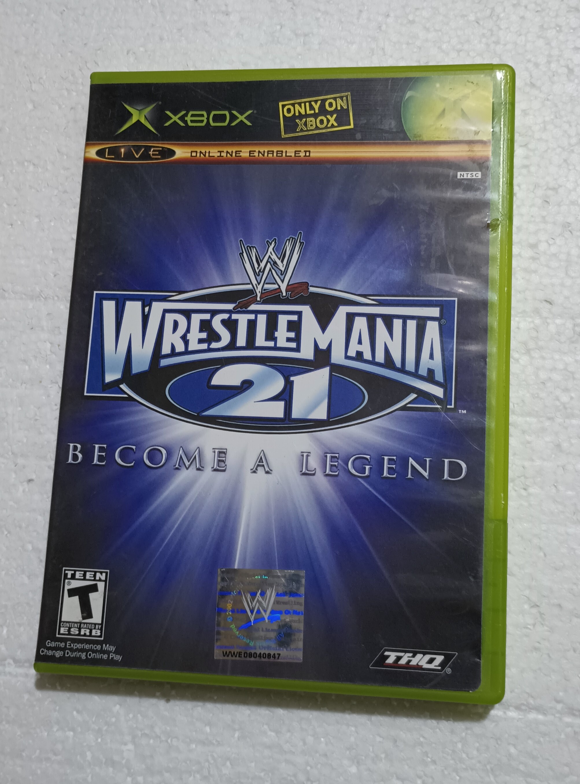 WWE Wrestlemania 21 become a Legend